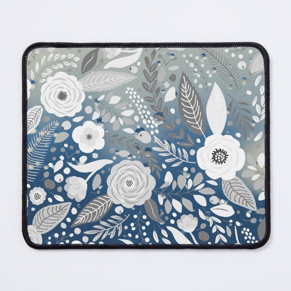 Item preview, Hamptons Style Blue and White Decor Fabric Pattern designed and sold by JillyJ05.