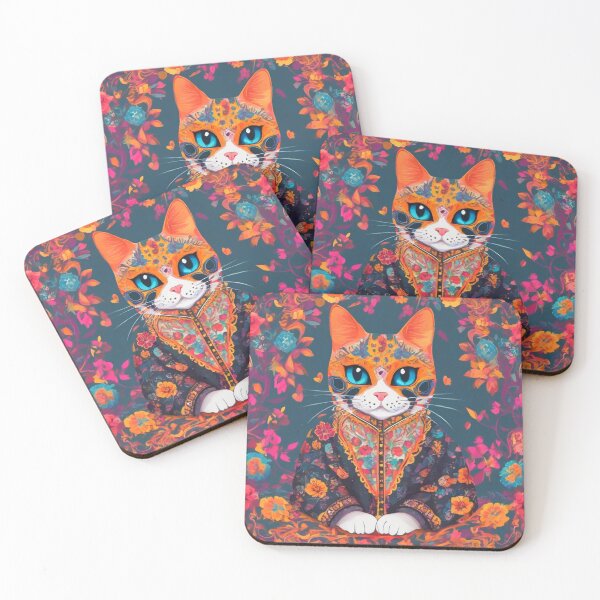 Item preview, Namasté Kitty designed and sold by Steph Anne Best.