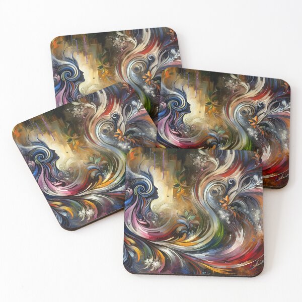 Item preview, Cosmic Virgo: The Zodiac's Vivid Dream designed and sold by mahajone.