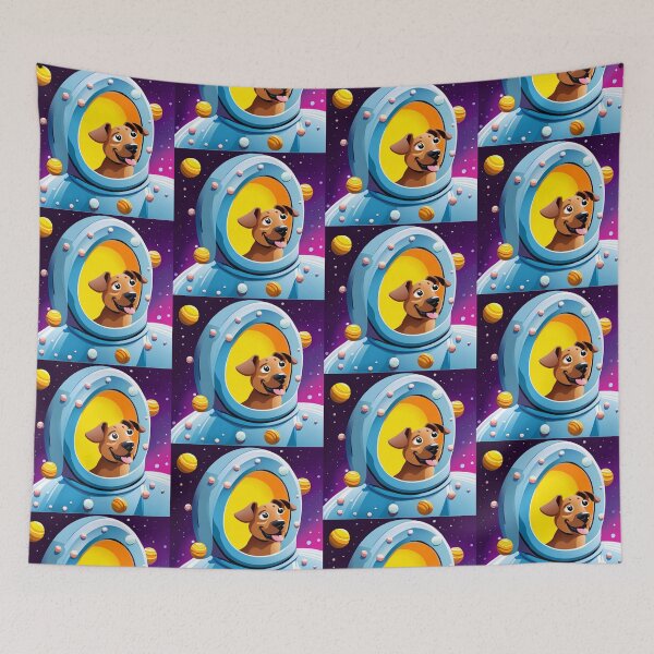 Item preview, Smart Astronaut Dog inside Space Cabin designed and sold by myfavoritegifts.