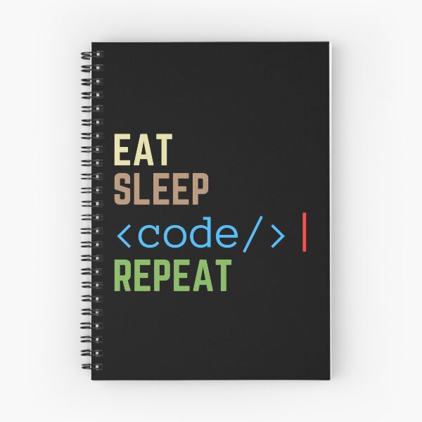 Item preview, Eat Sleep Code Repeat designed and sold by CamaArt.