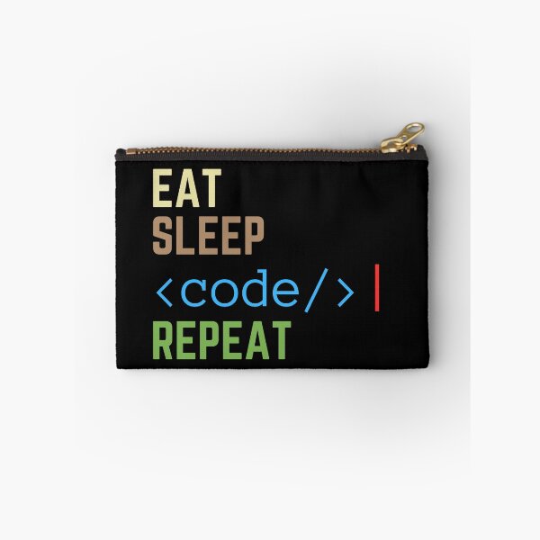 Item preview, Eat Sleep Code Repeat designed and sold by CamaArt.