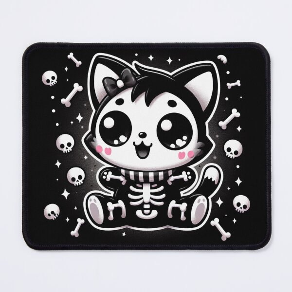 Item preview, Skeleton kitty  designed and sold by SpookyCuties.