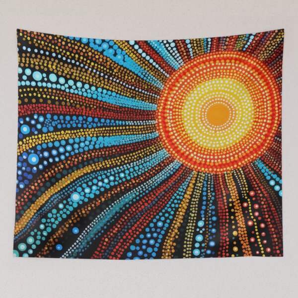 Item preview, Psychedelic Aboriginal designed and sold by Vilemo.