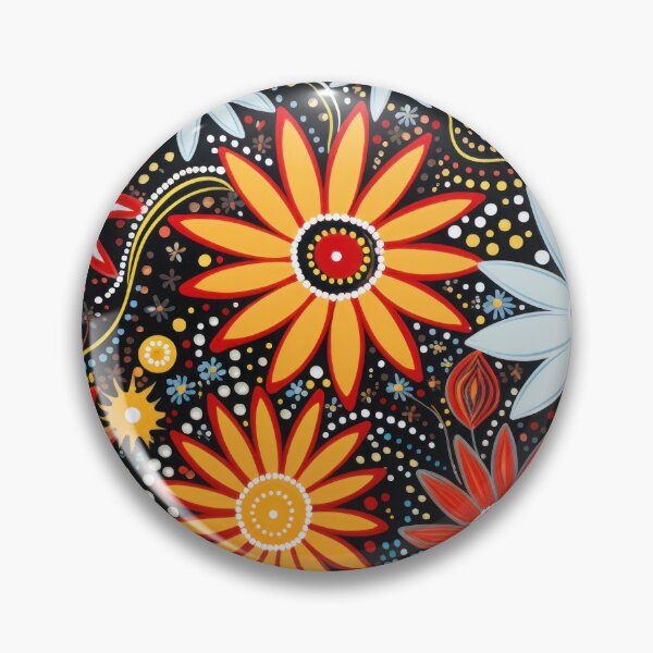 Item preview, Floral Aboriginal designed and sold by Vilemo.