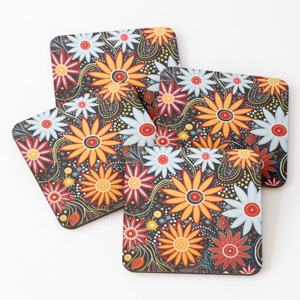 Item preview, Floral Aboriginal designed and sold by Vilemo.