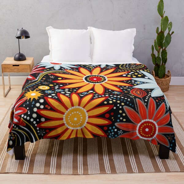 Item preview, Floral Aboriginal designed and sold by Vilemo.