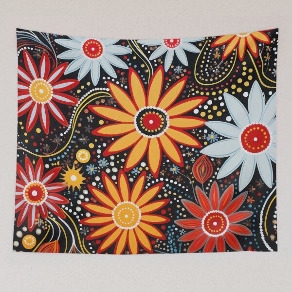 Item preview, Floral Aboriginal designed and sold by Vilemo.