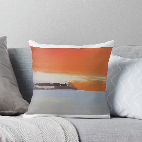 Item preview, chemin de fer au bord de la mer soleil couchant 1955 designed and sold by MARTART9.