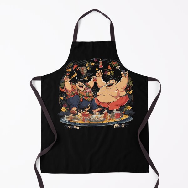 Item preview, Sumo wrestlers animation cartoon designed and sold by VibeStyleShop.