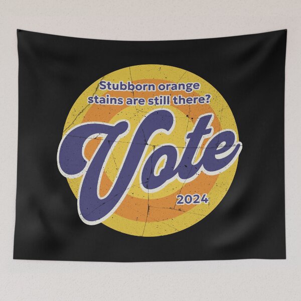 Item preview, Vote Removes Stubborn Orange Stains designed and sold by ValentinaHramov.