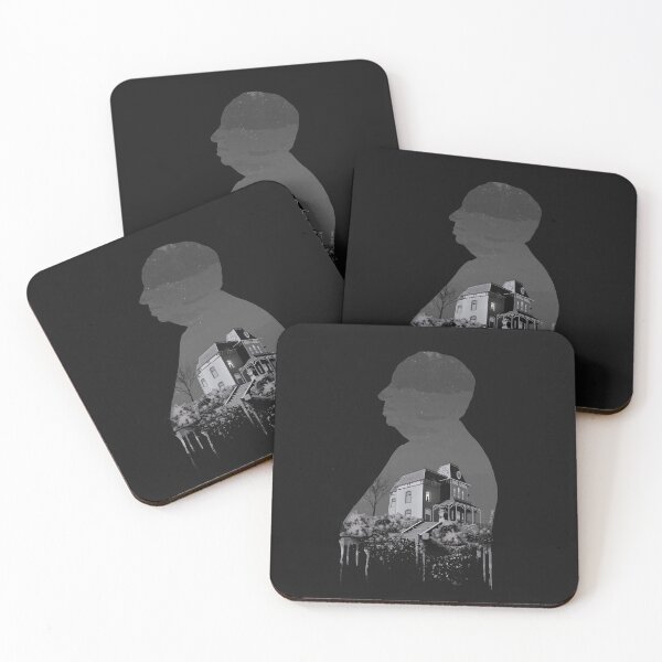 Item preview, Alfred Hitchcock's Psycho Silhouette Illustration by Burro designed and sold by burrotees.