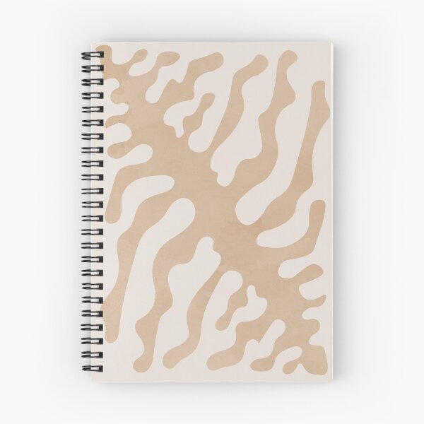 Item preview, Abstract Leaf Shapes, Beige Neutral, Minimalist Botanical Drawing designed and sold by technicolorable_art.