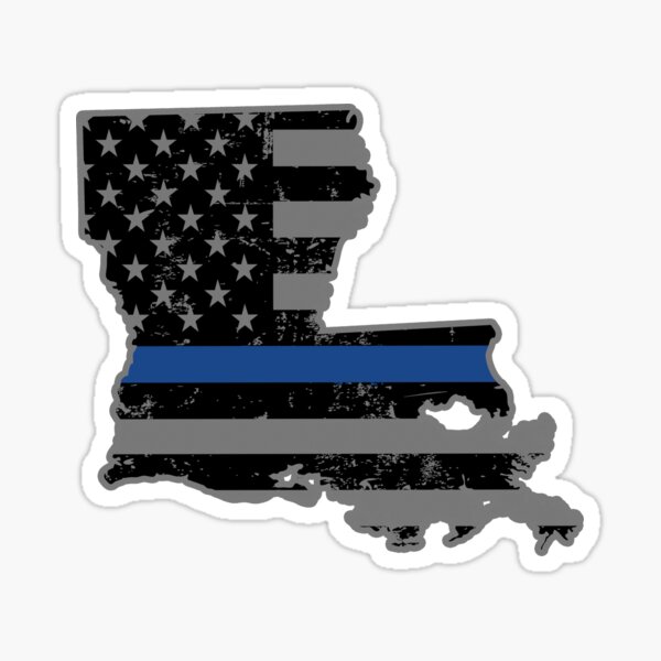 Artikel-Vorschau von Louisiana Polizei & Strafverfolgung Thin Blue Line, designt und verkauft von shoppzee.
