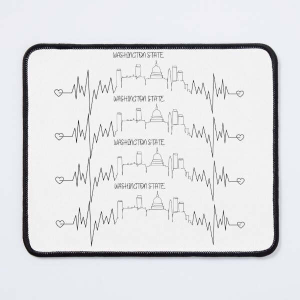 Item preview, Washington State Heart Beat designed and sold by Guess4best.