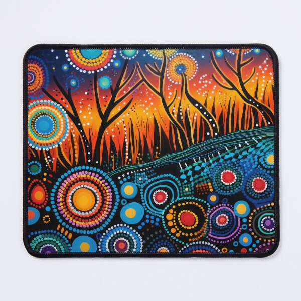 Item preview, Psychedelic aboriginal designed and sold by Vilemo.