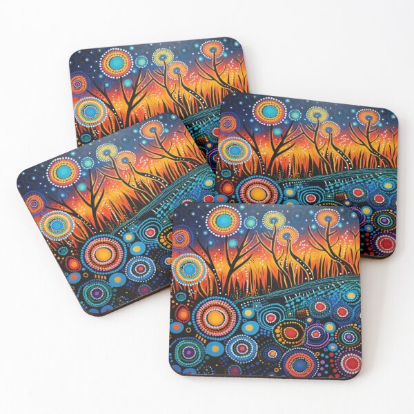 Item preview, Psychedelic aboriginal designed and sold by Vilemo.