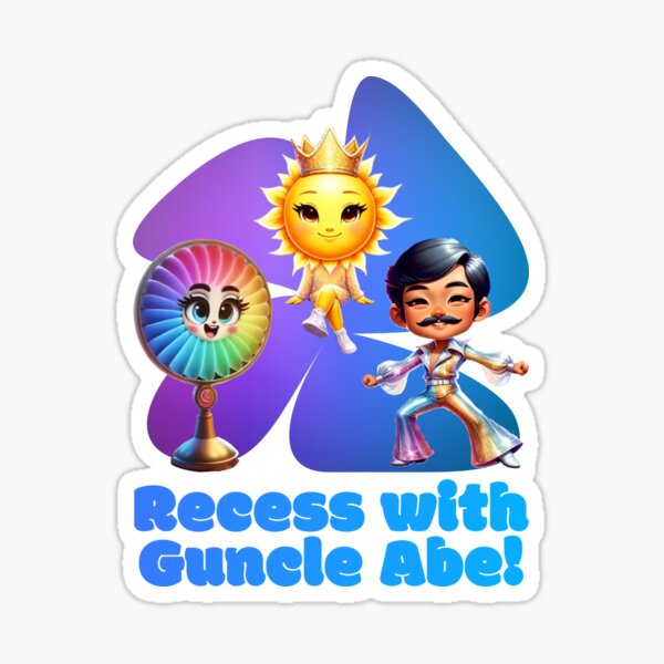 All Three Characters Sticker