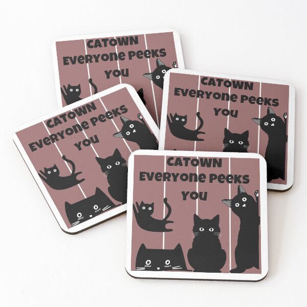 Item preview, Cat Town - Everyone Peeks you designed and sold by ViLo-TStore.