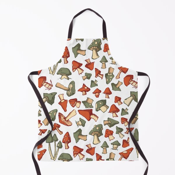 Item preview, Christmas Whimsical Mushroom Pattern designed and sold by suttonbelyea.