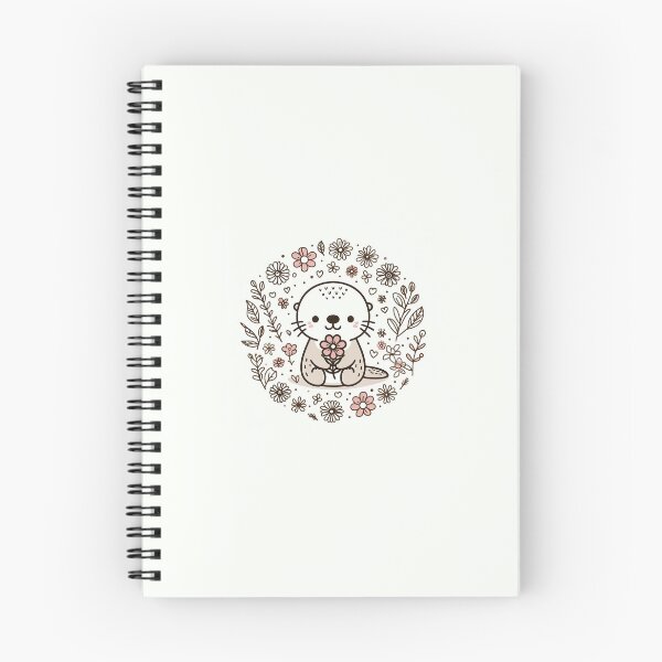 Item preview, Otter & Flower designed and sold by Asteri-Corp.