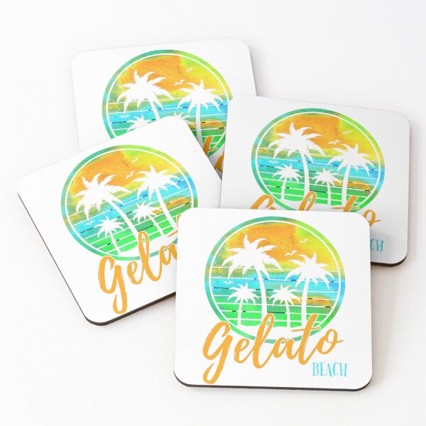 Item preview,  Gelato Beach - Retro Sunset, Video Gamer designed and sold by Sun Sand & Sea Art.