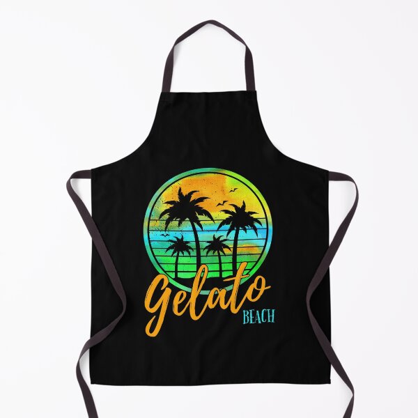 Item preview, Gelato Beach - Retro Sunset, Video Gamer designed and sold by Sun Sand & Sea Art.