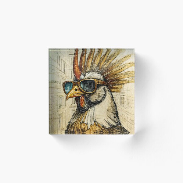 Item preview, Rock chicken designed and sold by Arthinkink.