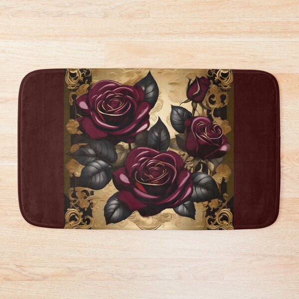 Item preview, Baroque Inspired Burgundy Roses designed and sold by DesignsByPrnces.