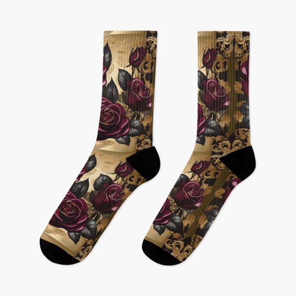 Item preview, Baroque Inspired Burgundy Roses designed and sold by DesignsByPrnces.