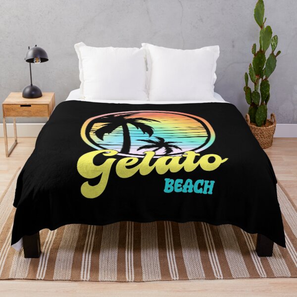 Item preview, Gelato Beach - Retro Sunset, Video Gamer designed and sold by Sun Sand & Sea Art.