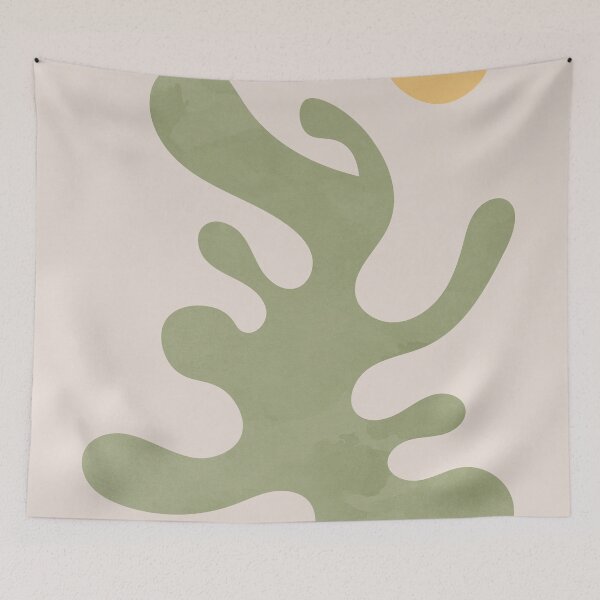 Item preview, Abstract Green Botanical Plant 2 designed and sold by technicolorable_art.