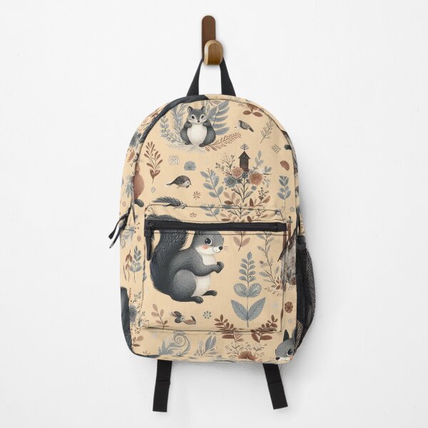 Item preview, Funny Squirrel Patterns designed and sold by KookyStudioArt.
