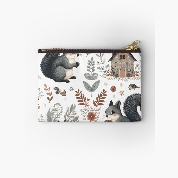 Item preview, Funny Squirrel Patterns designed and sold by KookyStudioArt.