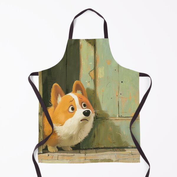 Item preview, Cute Corgi dog looking designed and sold by CorgiCuddle.