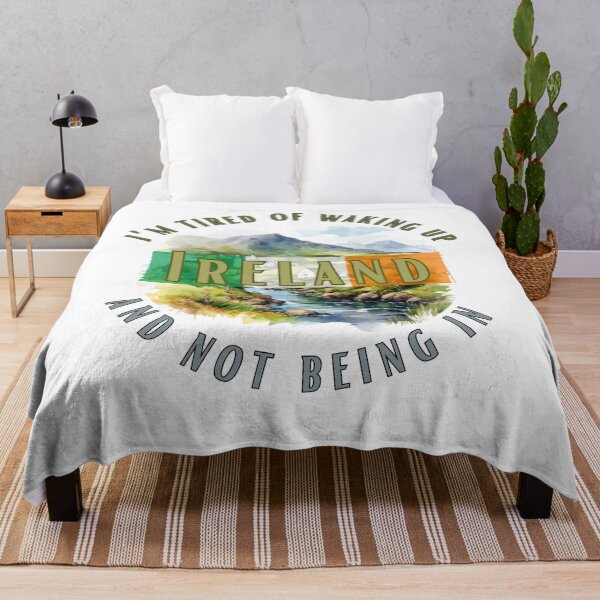 Item preview, I’m Tired Of Waking Up And Not Being In Ireland funny gift designed and sold by PistachioCream.