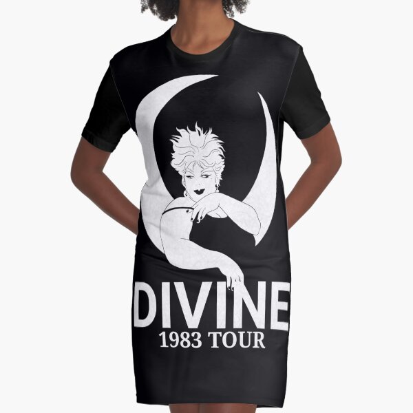 Divine dragqueen john waters Graphic T-Shirt Dress