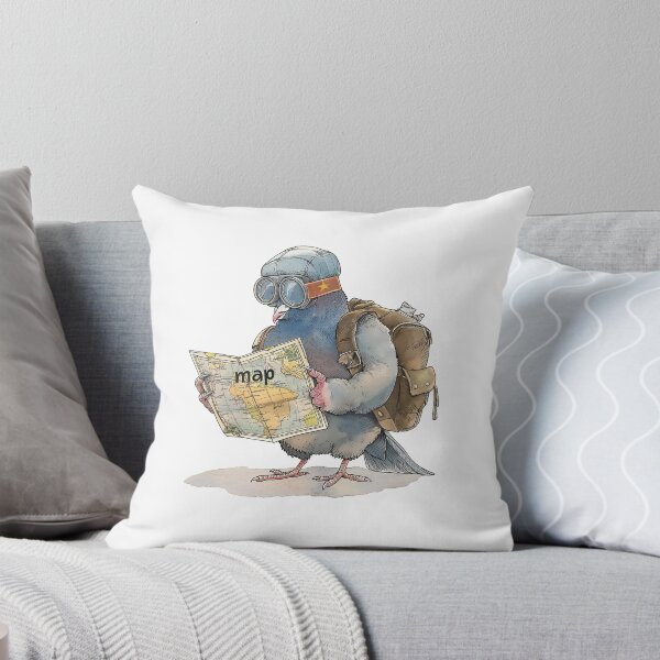 Item preview, Lost homing pigeon reading a map designed and sold by Chugai.