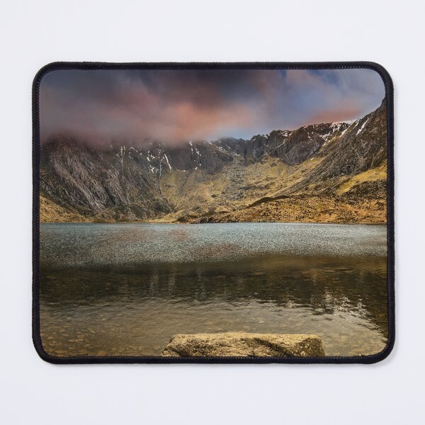 Item preview, Idwal Lake Winter Sunset designed and sold by AJEvans.