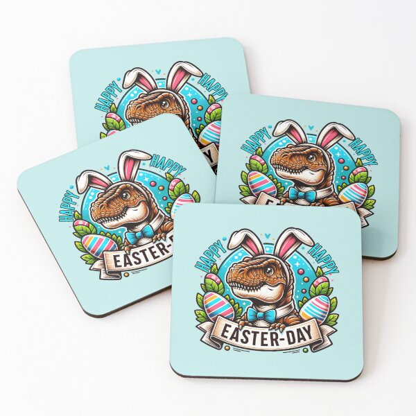 Item preview, Happy Easter Day T-Rex Easter Eggs Easter Bunny designed and sold by Odetee.