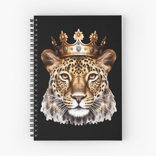 Item preview, Leopard Queen - Cheetah Queen - with crown designed and sold by EmeraldeaArt.