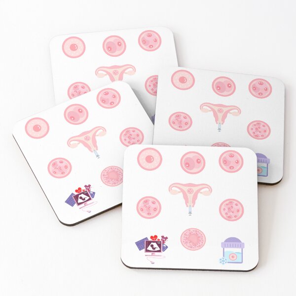 Item preview, Embryo development sticker set for journal and calendar designed and sold by Lady-Frost.