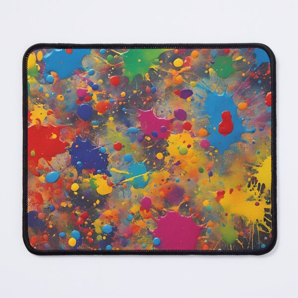Item preview, Bright Colorful Random Paint Spatters designed and sold by Warriorgal.