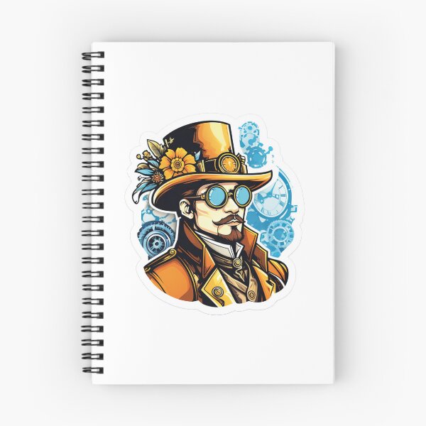 Item preview, Retro-Futuristic Gentleman: Artful steampunk representation designed and sold by Ink-Kreativ.