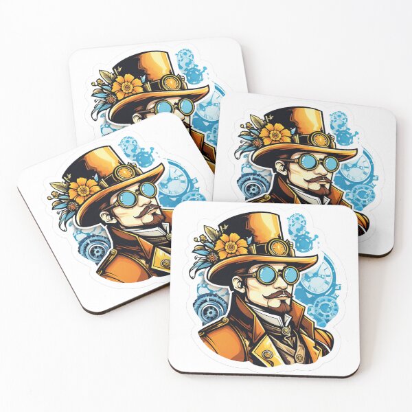 Item preview, Retro-Futuristic Gentleman: Artful steampunk representation designed and sold by Ink-Kreativ.