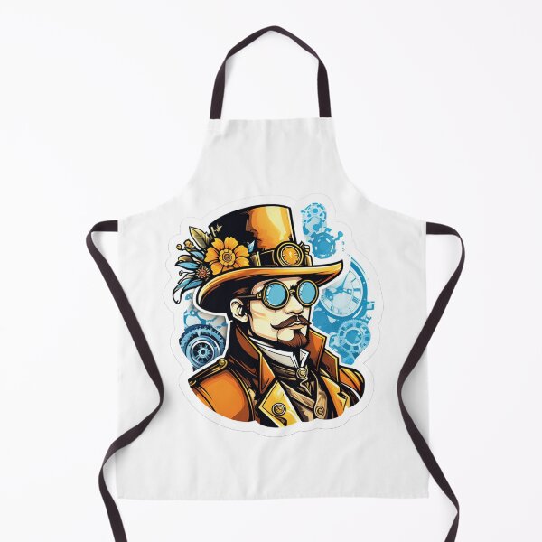 Item preview, Retro-Futuristic Gentleman: Artful steampunk representation designed and sold by Ink-Kreativ.