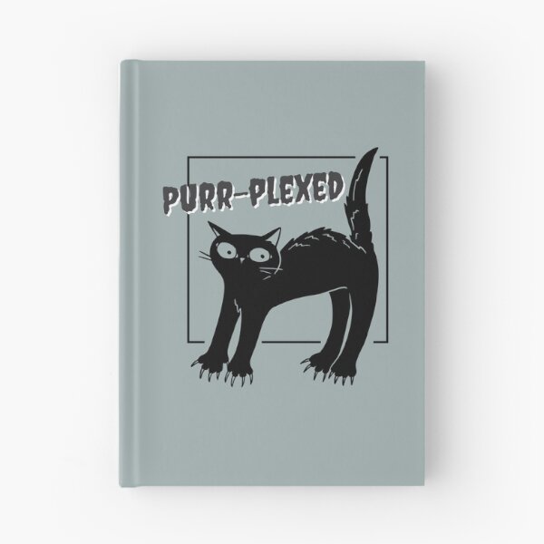 Item preview, Purr-plexed Black Cat designed and sold by theresa7131.