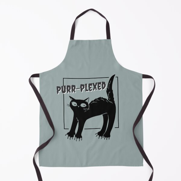 Item preview, Purr-plexed Black Cat designed and sold by theresa7131.
