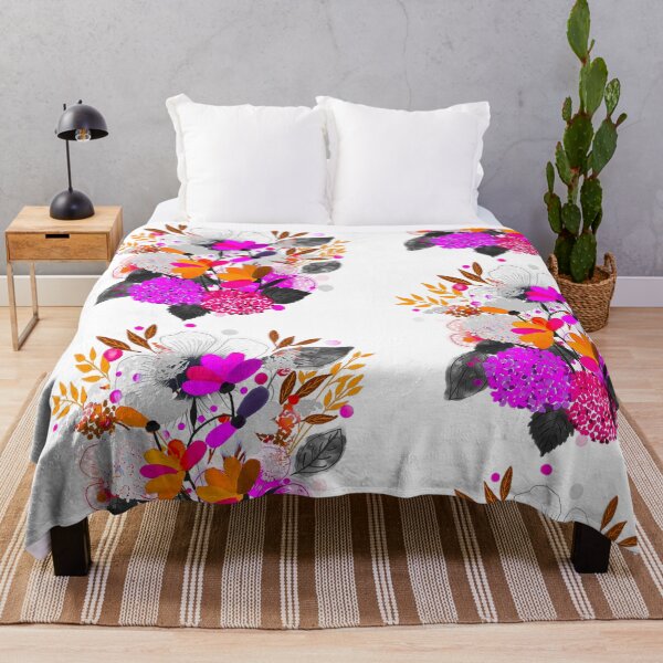 Aperçu de l'œuvre Fleurs colorées créée et vendue par Pattern Hub.