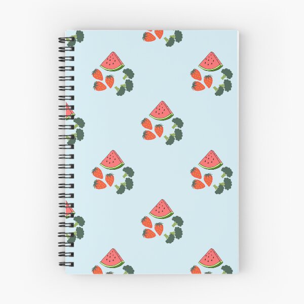 Item preview, Summer Freshness: Watermelon, Strawberries, and Broccoli Pattern designed and sold by Hill Strom.